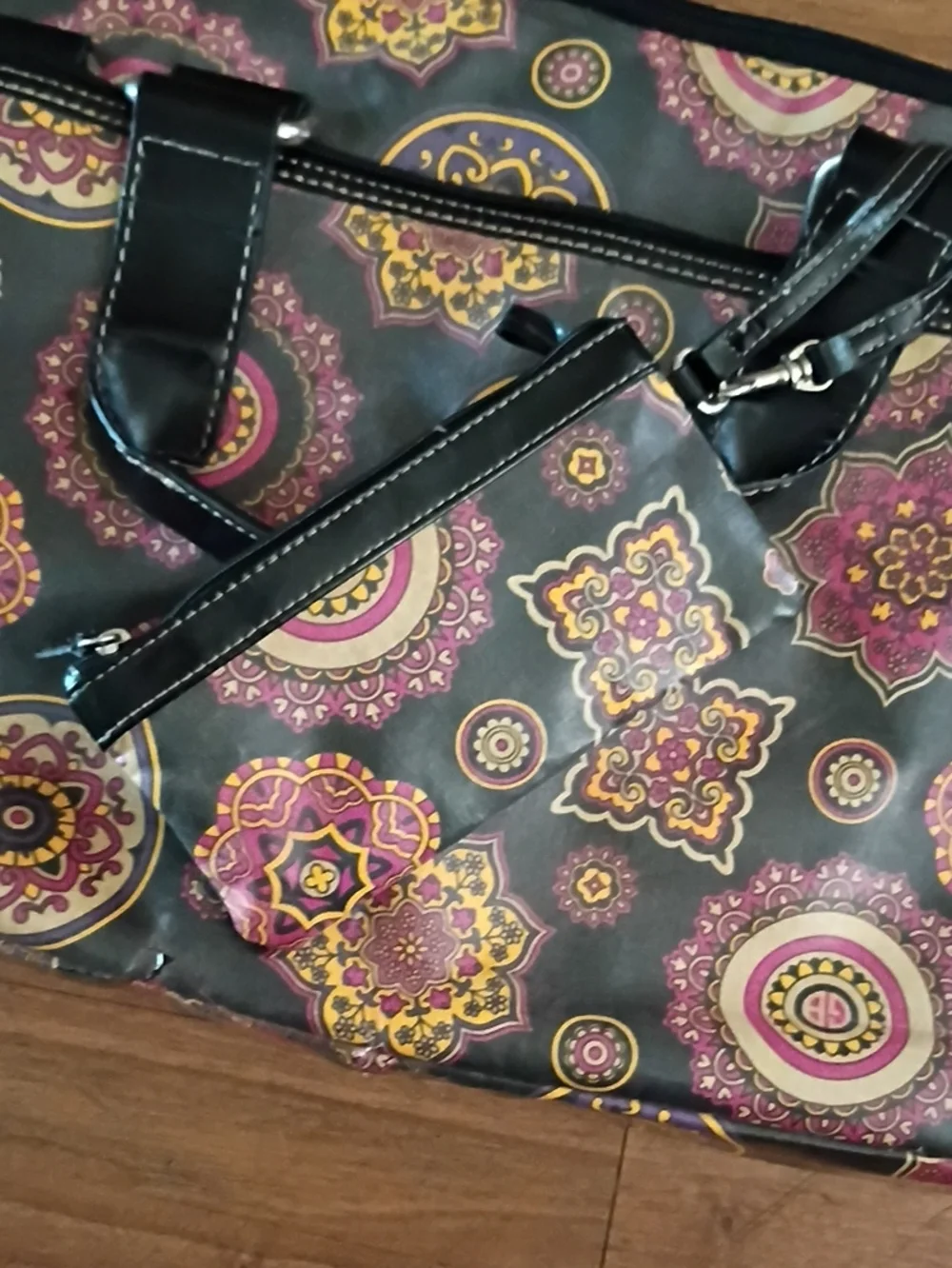 Giani Bernini Large Floral Purse With Coin Purse
